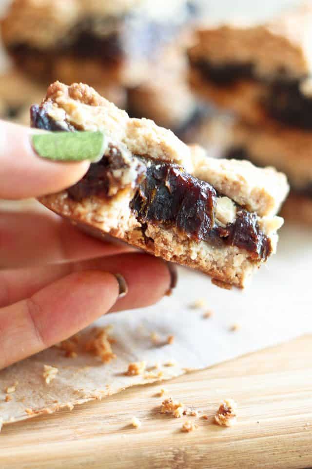 Paleo Date Squares | by Sonia! The Healthy Foodie