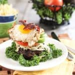Mile High Power Breakfast Burger | by Sonia! The Healthy Foodie