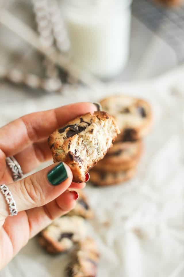 Paleo Chocolate Chunk Cookies | by Sonia! The Healthy Foodie