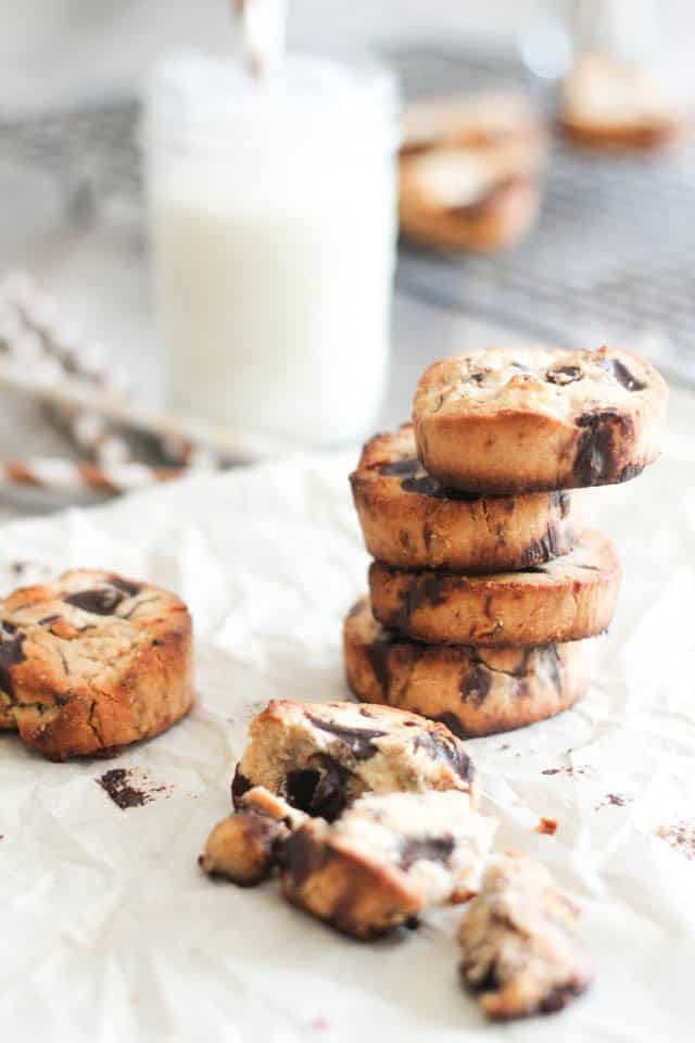 Paleo Chocolate Chunk Cookies | by Sonia! The Healthy Foodie