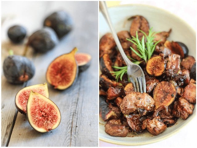 Quick Pork and Fresh Fig Sauté | by Sonia! The Healthy Foodie