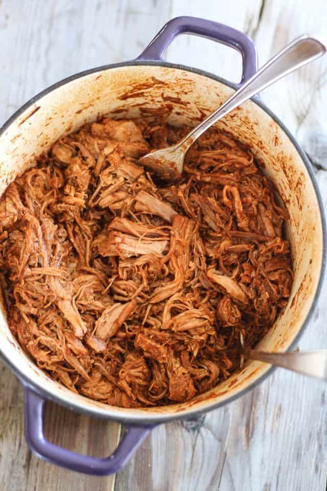 BBQ Pulled Pork | thehealthyfoodie.com