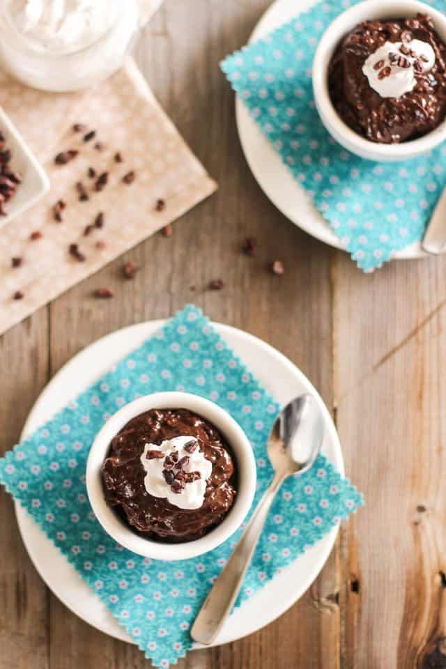 Extra Dark Paleo Chocolate Pudding | by Sonia! The Healthy Foodie