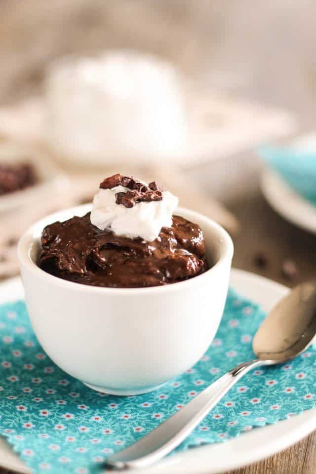 Extra Dark Paleo Chocolate Pudding | by Sonia! The Healthy Foodie