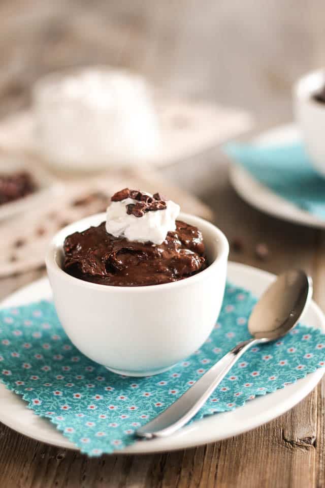 Extra Dark Paleo Chocolate Pudding | by Sonia! The Healthy Foodie