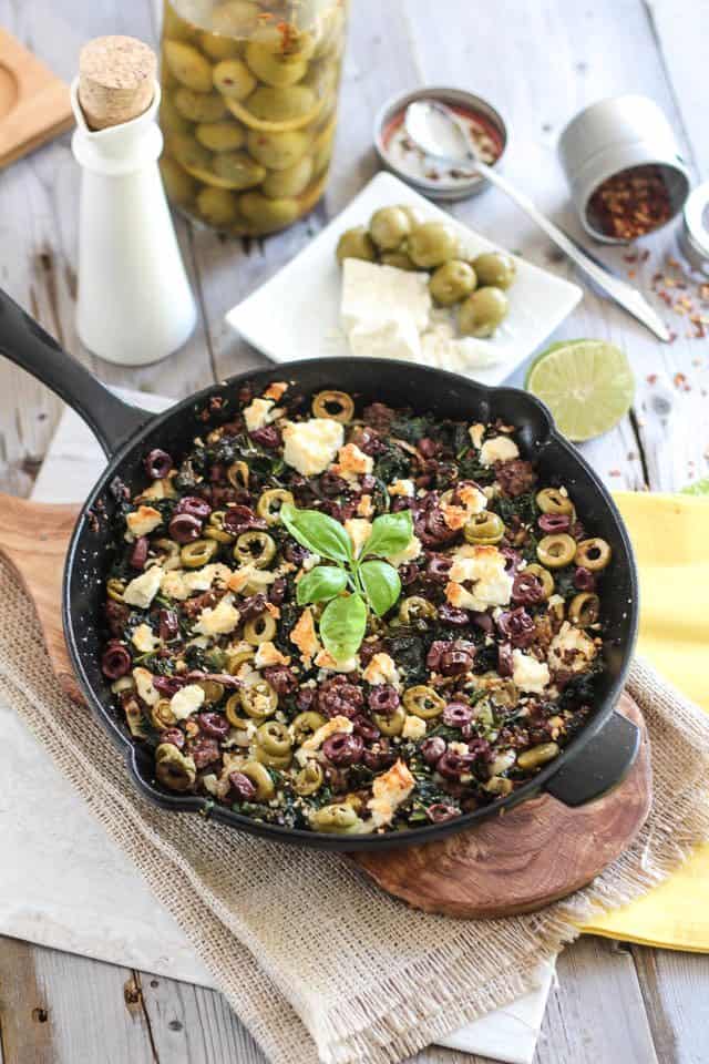 Greek Style Breakfast Skillet | by Sonia! The Healthy Foodie