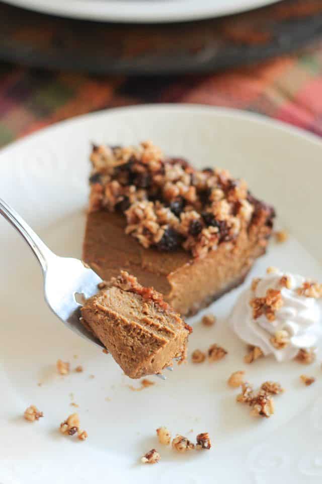 Paleo Pumpkin Pie | by Sonia! The Healthy Foodie