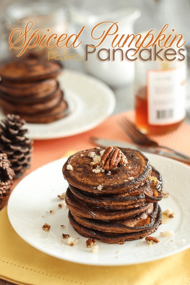 Spiced Pumpkin Pancakes | by Sonia! The Healthy Foodie