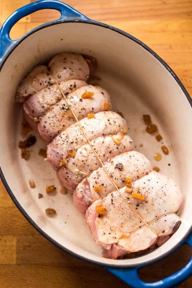 Pork Roulade with Butternut Squash & Ginger Chutney | by Sonia! The Healthy Foodie