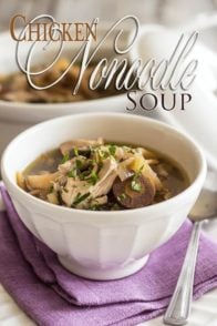 Chicken Nonoodle Soup | by Sonia! The Healthy Foodie