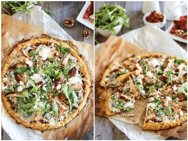 Grilled Chicken and 3 Cheeses Pizza | by Sonia! The Healthy Foodie