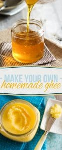 Learn how to make your own ghee at home - it's much easier than you think!
