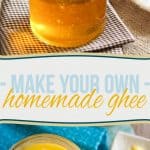 Learn how to make your own ghee at home - it's much easier than you think!