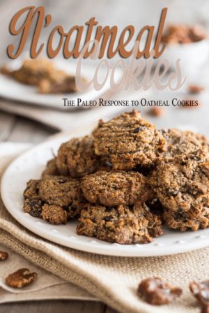 Traditional oatmeal cookies have NOTHING on this paleo version. These are super tender, chewy, sweet and spicy, with a crazy intense, rich buttery flavor.