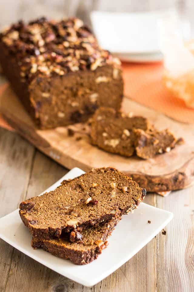 Paleo Pumpkin Bread | by Sonia! The Healthy Foodie