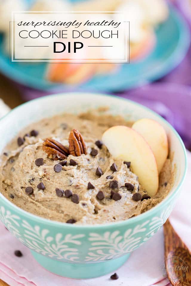 Made with wholesome ingredients like chestnuts, cashews, dates, coconut, honey and cacao butter, this surprisingly healthy Cookie Dough Dip tastes so good, no one will ever guess that it's this healthy... 