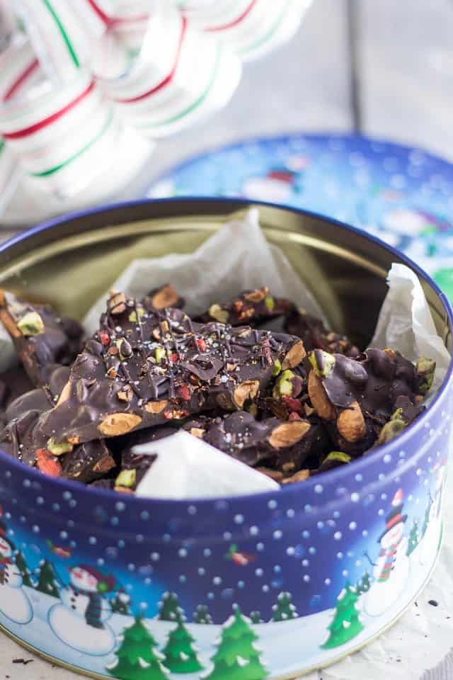 Paleo Dark Chocolate Bark | by Sonia! The Healthy Foodie