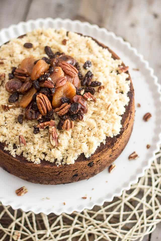 Paleo Chestnut Fruit Cake • The Healthy Foodie