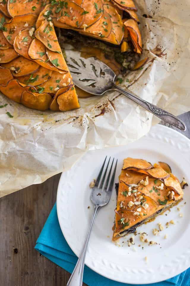 Sweet Potato Ground Beef Pie | by Sonia! The Healthy Foodie