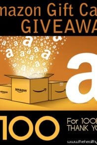 Amazon Giveaway | TheHealthyFoodie.com