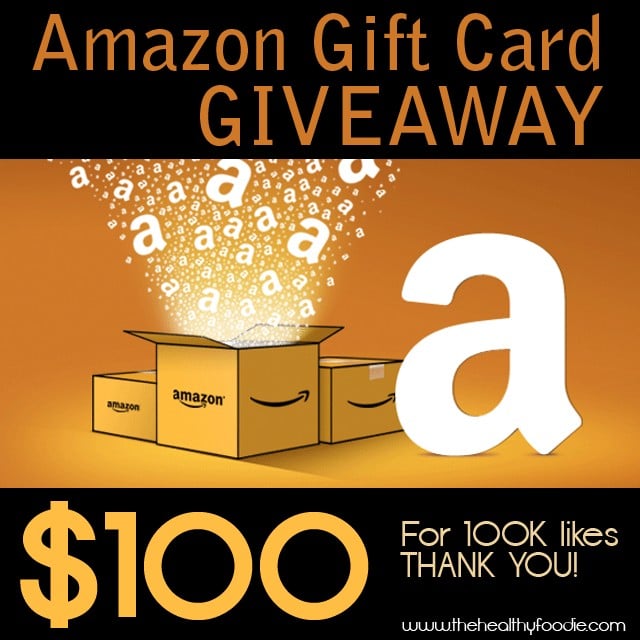 Amazon Giveaway | TheHealthyFoodie.com