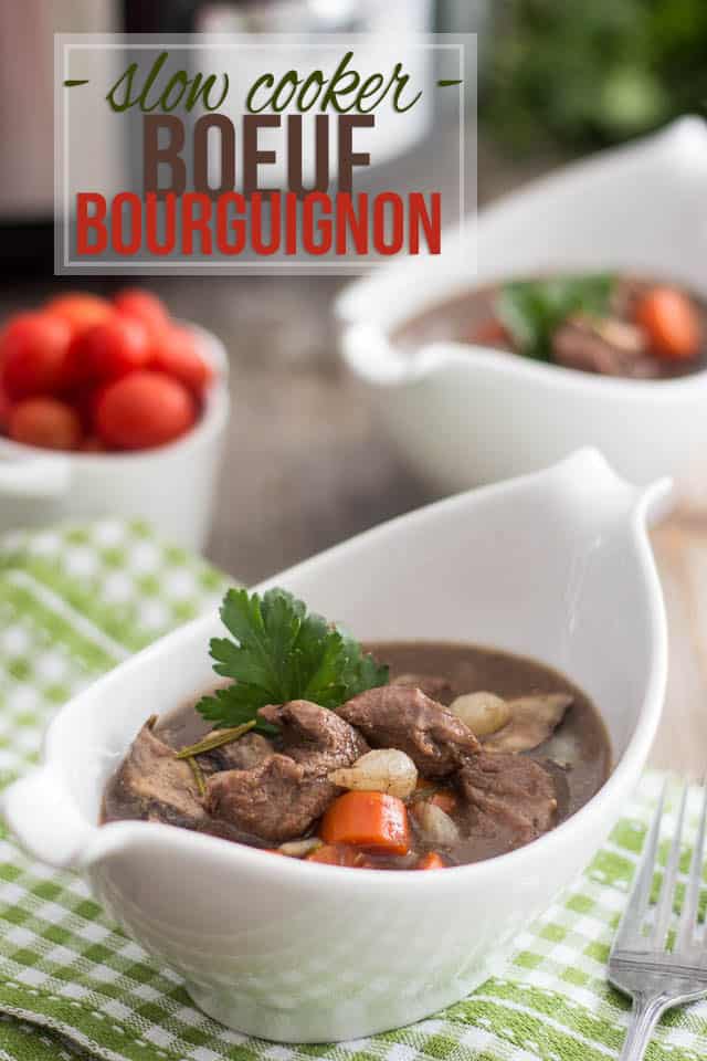 Slow Cooker Boeuf Bourguignon | by Sonia! The Healthy Foodie