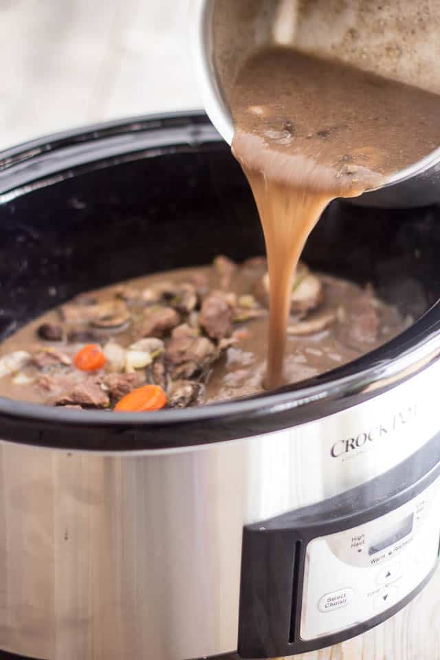 Slow Cooker Boeuf Bourguignon | by Sonia! The Healthy Foodie