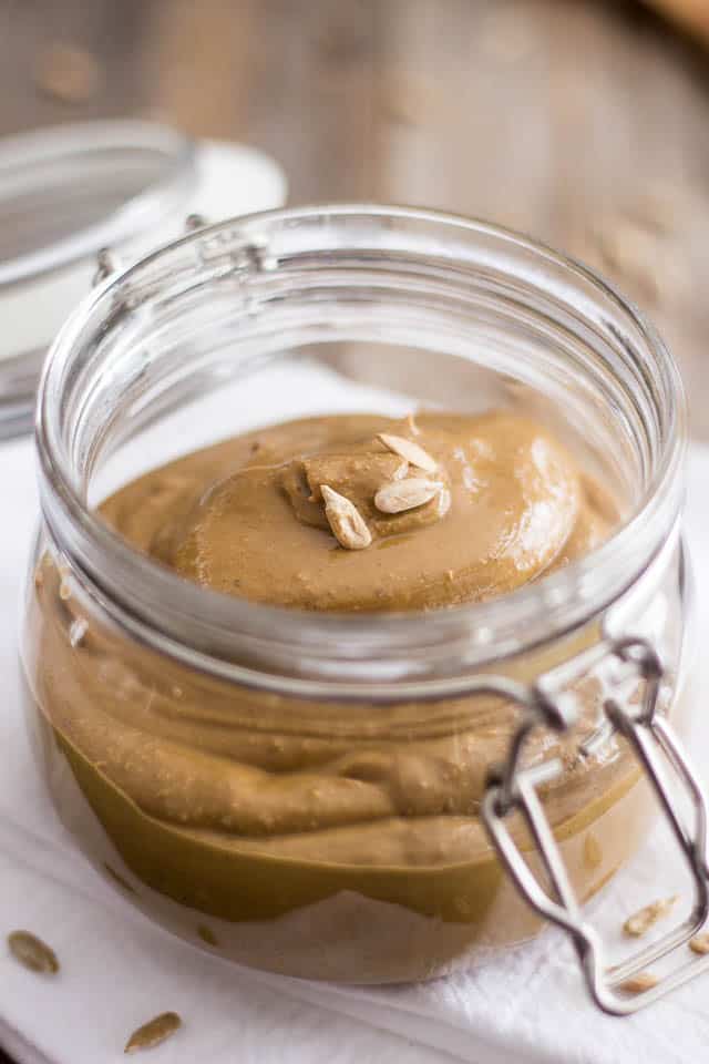 Toasted Sunflower Seed Butter | by Sonia! The Healthy Foodie