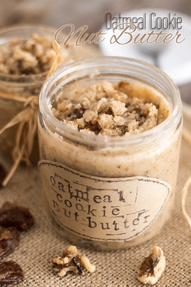 Oatmeal Cookie Nut Butter | Easy & Healthy Vitamix Recipes | Homemade Recipes