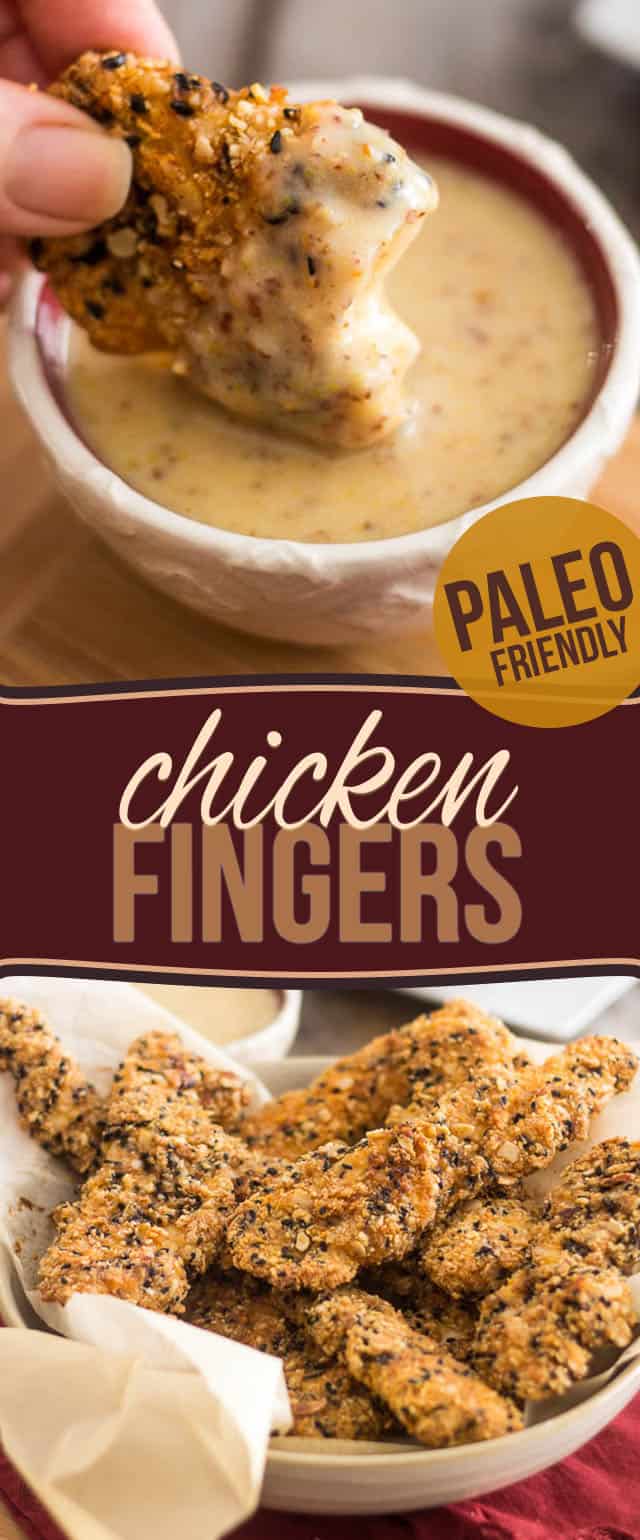 Paleo Chicken Fingers | www.thehealthyfoodie.com