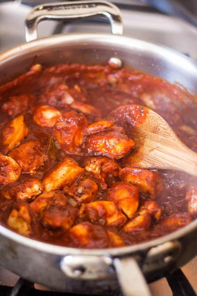 West African Chicken Stew | www.thehealthyfoodie.com