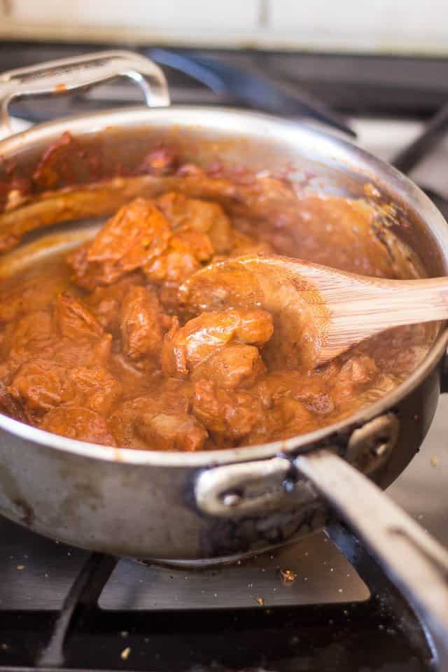 West African Chicken Stew | www.thehealthyfoodie.com
