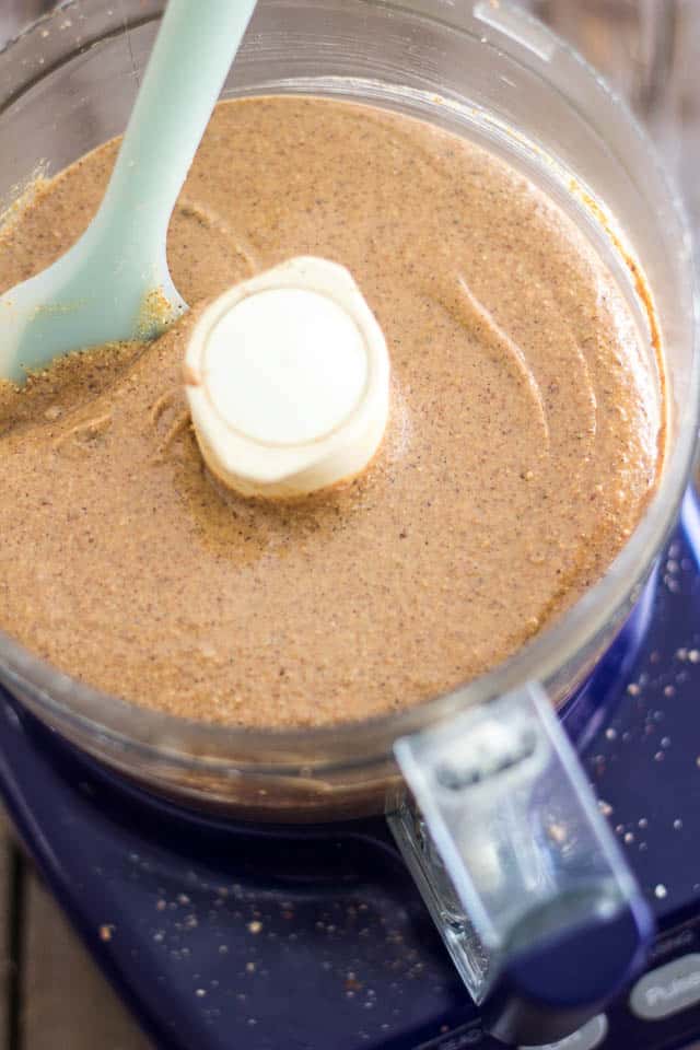 Toasted Almond Hazelnut Butter | www.thehealthyfoodie.com