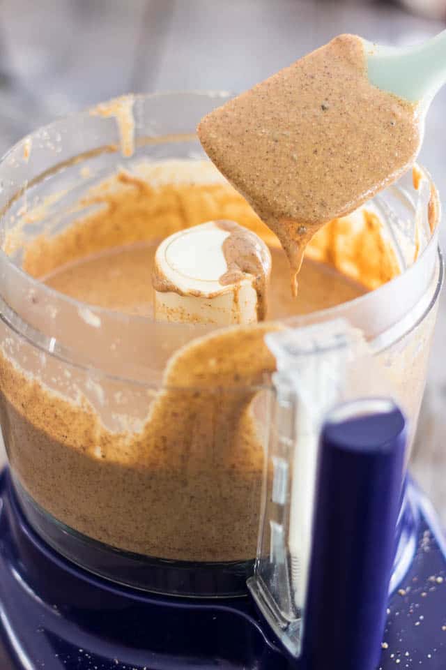 Toasted Almond Hazelnut Butter | www.thehealthyfoodie.com