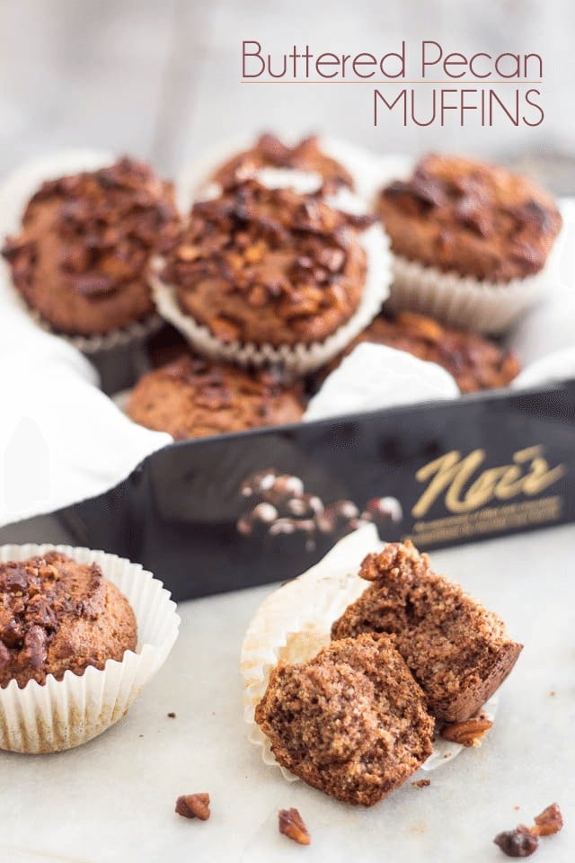 Paleo Buttered Pecan Muffins