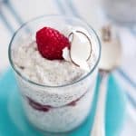 Quick Coconut Chia Seed Pudding | www.thehealthyfoodie.com