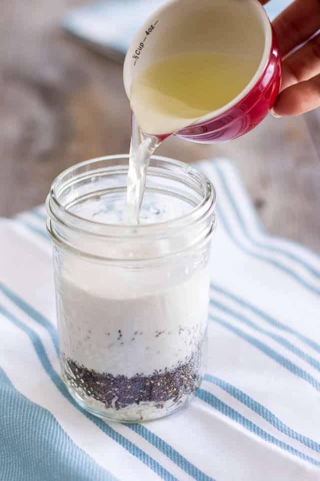 Quick Coconut Chia Seed Pudding | www.thehealthyfoodie.com