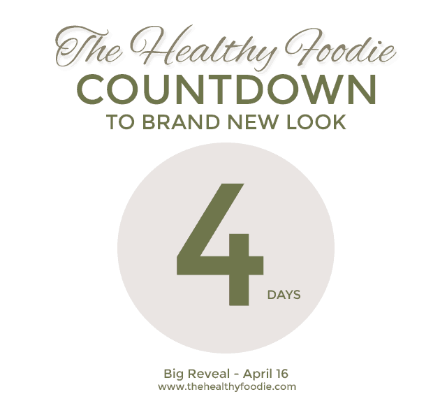 The Healthy Foodie - Countdown to new look