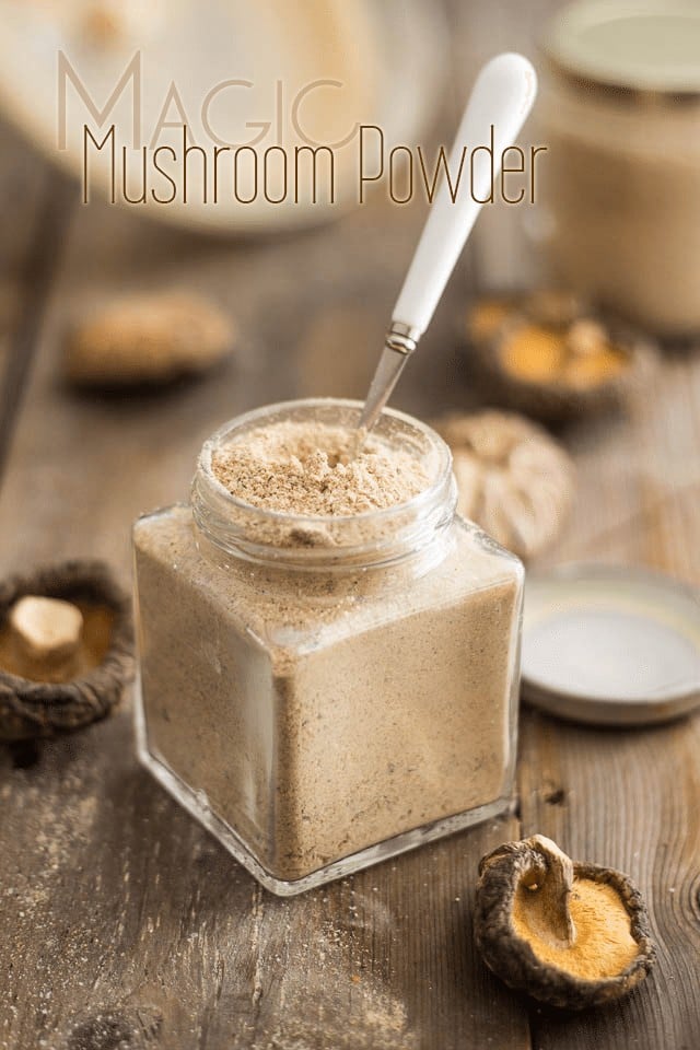 Magic Mushroom Powder | www.thehealthyfoodie.com