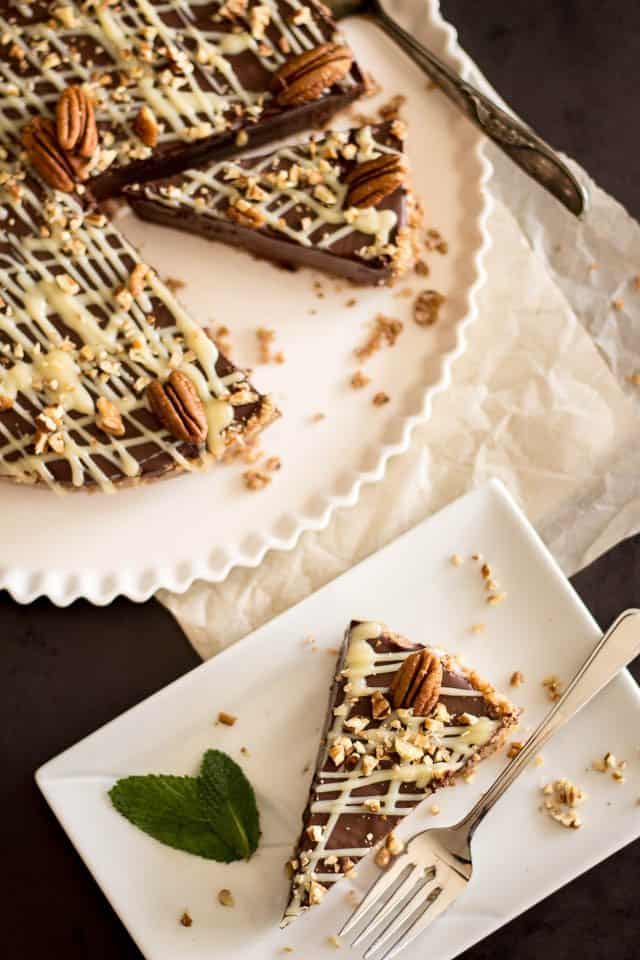 Chocolate Truffle Cake | thehealthyfoodie.com