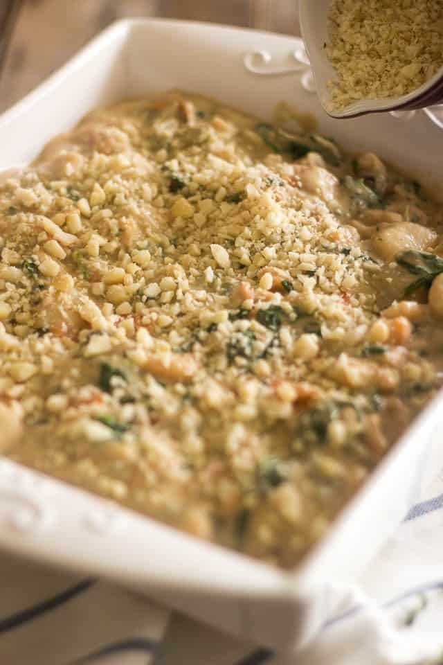 Seafood Florentine Casserole | thehealthyfoodie.com