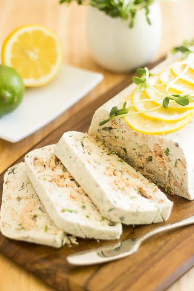 Paleo Salmon Terrine | thehealthyfoodie.com