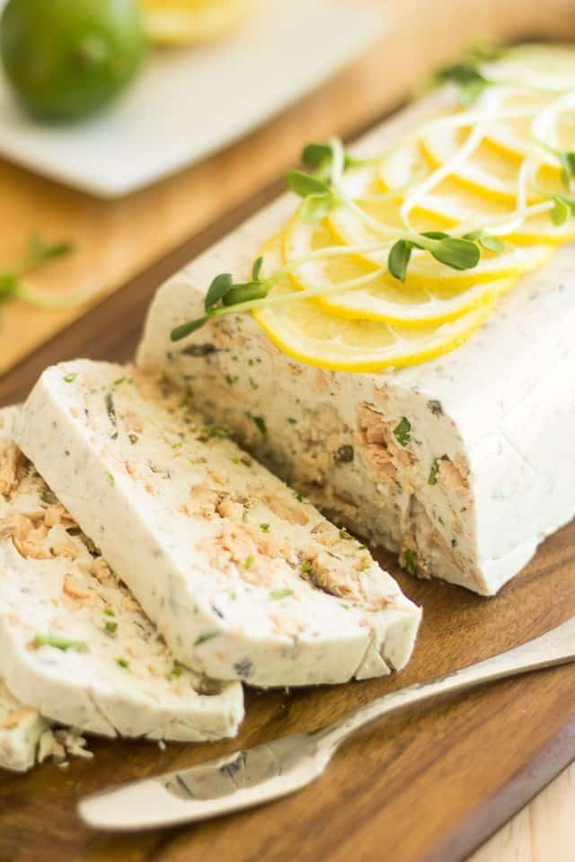 Paleo Salmon Terrine | thehealthyfoodie.com