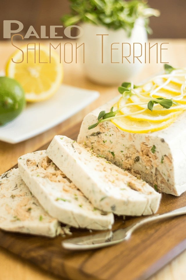 Paleo Salmon Terrine | thehealthyfoodie.com