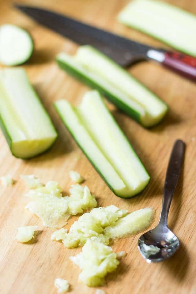 Avocado Cucumber Pistachio Salad | thehealthyfoodie.com