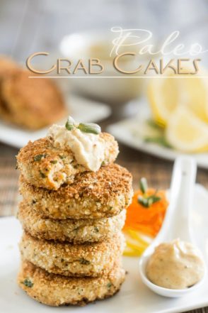 Quickly and easily turn plain and boring canned fish into something fun and delicious to eat with these Paleo Crab Cakes.