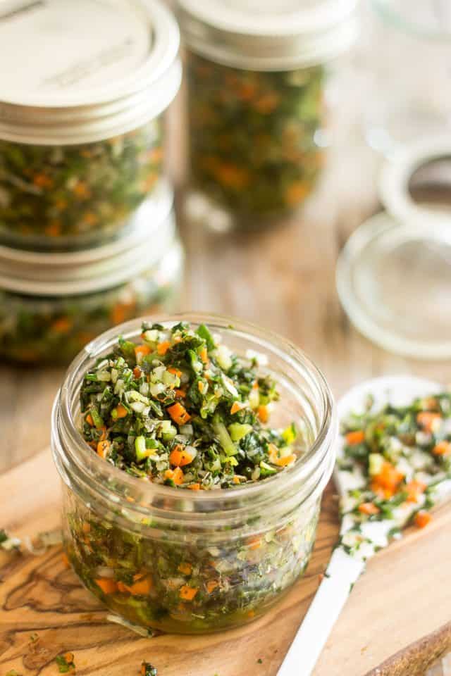 Salted Herbs | thehealthyfoodie.com