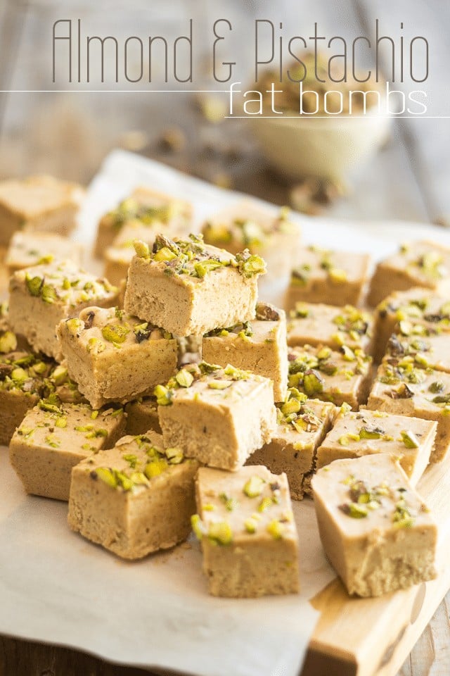 Almond Pistachio Fat Bombs