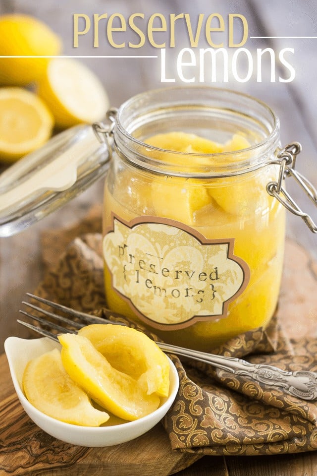Preserved Lemons | thehealthyfoodie.com