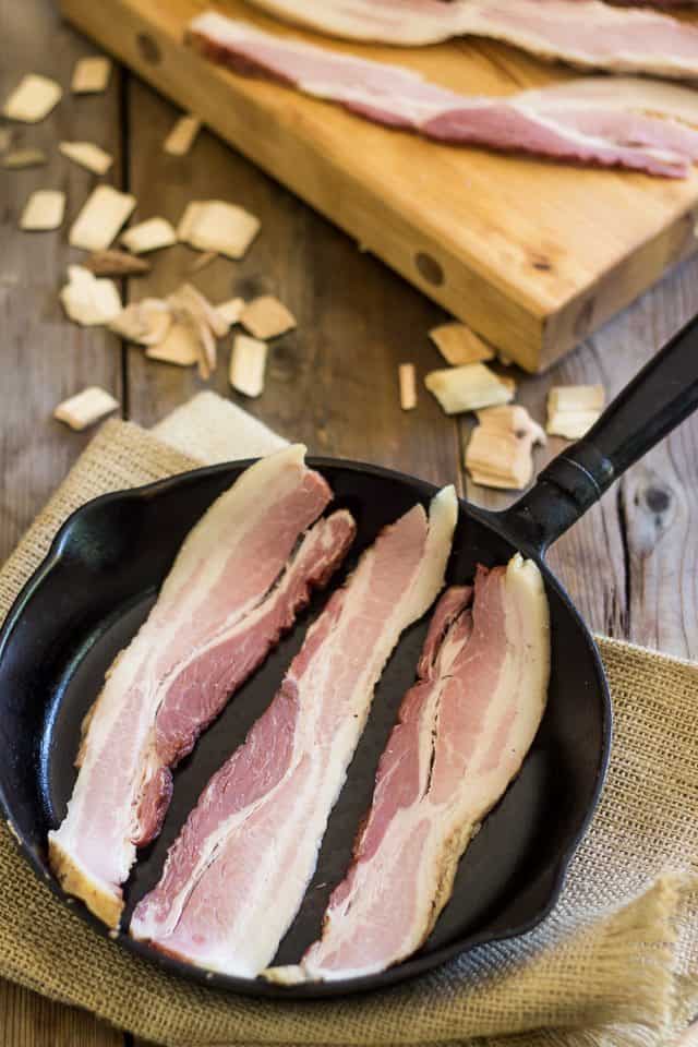 Homemade Smoked Bacon | thehealthyfoodie.com
